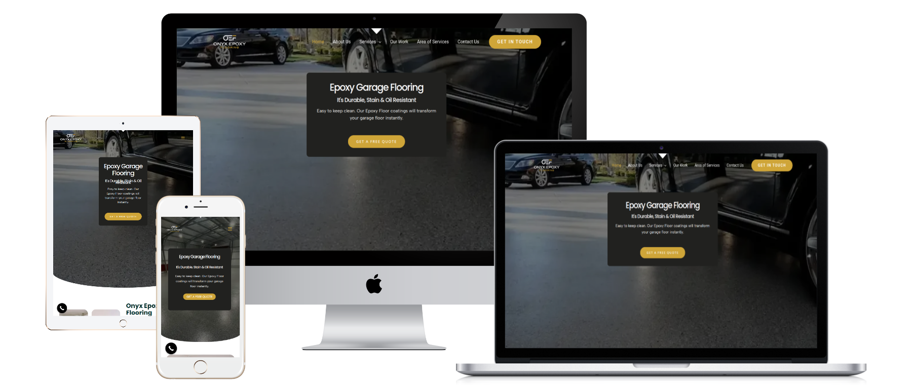 Onyx Epoxy Flooring Website